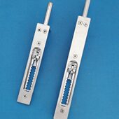 大门6寸插销天地不锈钢 隐藏式 金属门8寸木门暗装 暗插销合兴顺