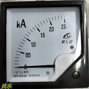 2A6K K LAKA 5K2K5A250A/交流电流表60A4KA指针3K A2.5 1.5K1 A-