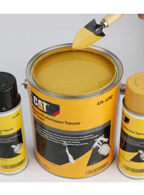 工程黄色手修补自喷漆喷自喷漆挖掘机专用自喷漆手喷漆卡特配件漆