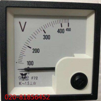 指针交流电压表F72-450V 250V 300V 500V 600V F-72 SQ-72 72X72
