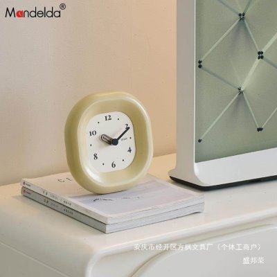 玄关桌面摆件装饰台式时钟电视柜法式风座钟客厅奶油家居,饰品/流行首饰/时尚饰品新,摆件,淘宝优惠券,粉丝福利购,淘宝优惠卷