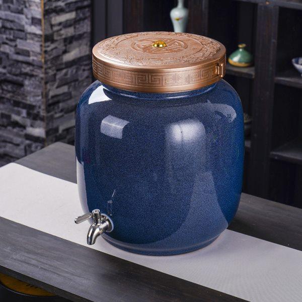 3EW1油缸陶瓷带盖家用厨房花生油菜油山茶油密封30斤50斤装油耐,厨房/烹饪用具,油壶,淘宝优惠券,粉丝福利购,淘宝优惠卷