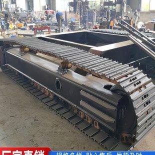 大型钢制履带底盘矿山隧道工程履带总成加装无线遥控履带底盘定制
