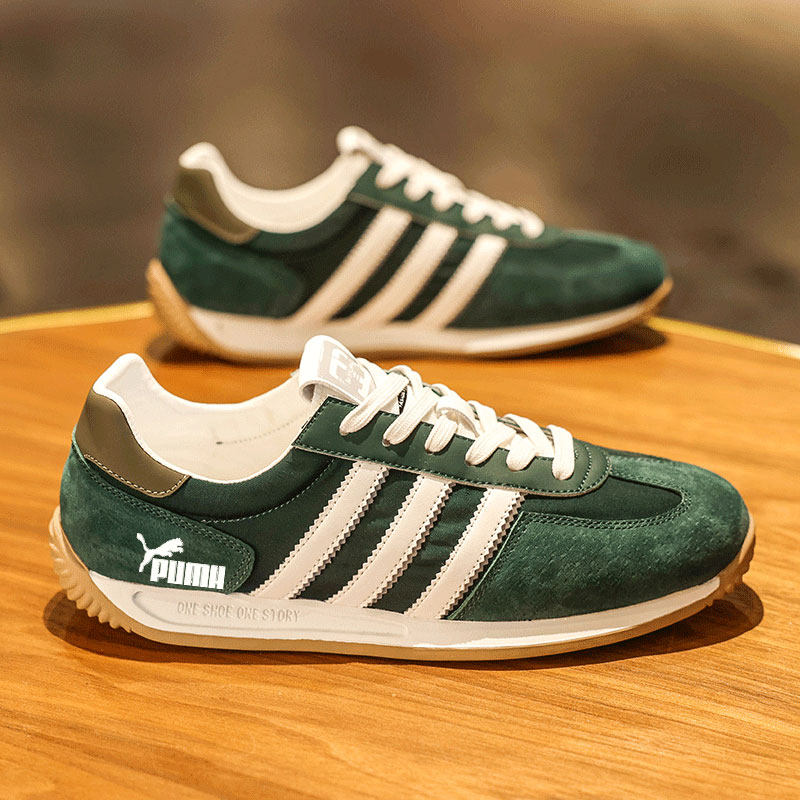 【五折专区 限时抢购】2025新款四季百搭透气潮流休闲板鞋男鞋带