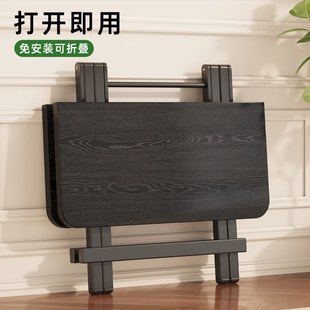 摆摊小方桌家用小户型出租房宿舍吃饭四方桌 可折叠桌子餐桌便捷式