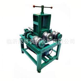 小型弯管机电动76型厂家直发圆管折弯机大鹏搭建立式自动弯管机