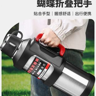 316不锈钢保温壶大容量家用热水壶户外旅行壶便捷车载暖水瓶 新款