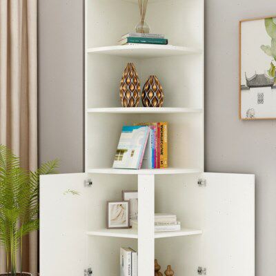 转角置物架三角柜墙角落客厅拐收纳柜夹缝柜角储物转角柜角柜