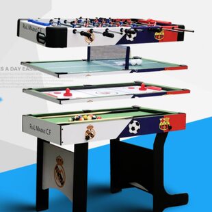 乒乓球 儿童桌上足球台球桌桌面小型冰球多功能家用游戏桌机式桌