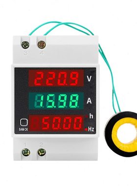 频率D交发电机电压表流5表8电流表220v3520时2-0空开9智能计v数显