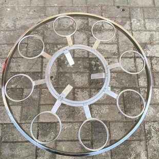 架旋转户外支架火锅炖铁锅柴火炉多功能转盘带炉子烧烤柴火炉农村