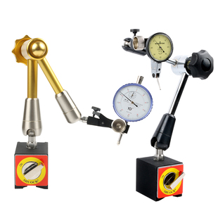 万向磁性表座百分表座液压校表座配件千分表固定支架磁力表座强力