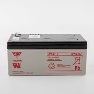 汤浅蓄电池 DJW12 3.2 电梯配件 日立应急电源 12V3.2ah NP3.2