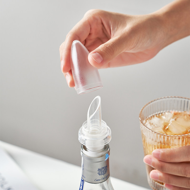 出口日本密封红酒创意酒瓶塞倒酒器醋瓶塞红酒导流器防尘密封盖子
