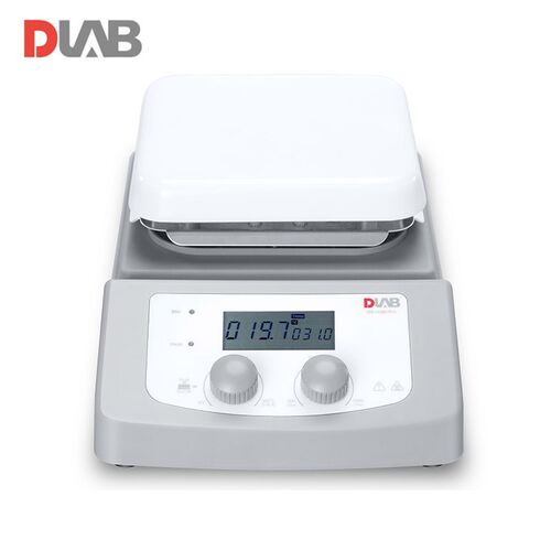 北京大龙MS-H380-Pro加热型磁力搅拌器LCD数控6寸方盘