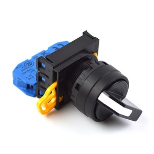 IDEC和泉旋转开关YW1S 日本和泉选择开关按钮 2E10旋钮2档自锁3位