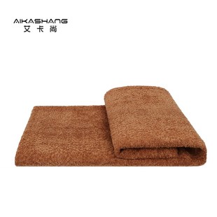 现代轻奢样板间橘橙色床尾毯搭毯酒店民宿床旗床尾巾客厅沙发搭巾