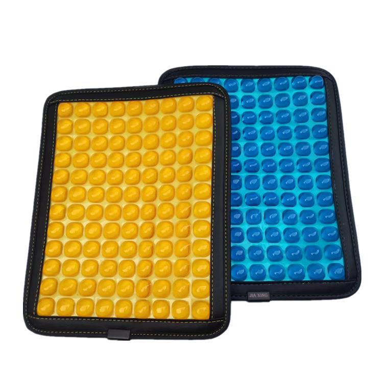 夏季钓箱坐垫钓椅透气冰凉垫弹性凝胶柔软一体成型小馒头座椅垫子