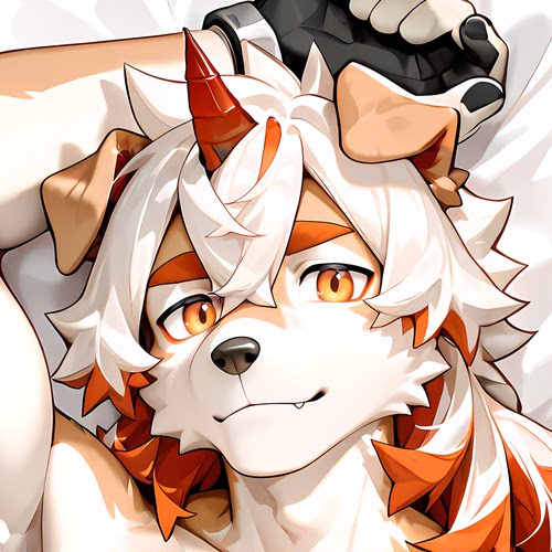 原创-明日方舟-吽 等身抱枕芯套定制人形等人高福瑞furry毛绒靠枕