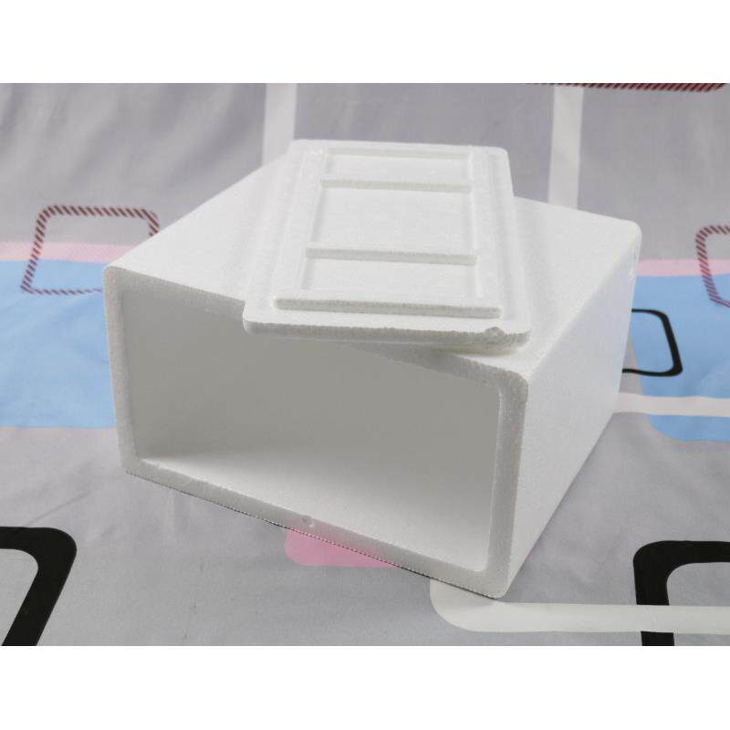 中号大闸蟹泡沫箱高密度食品箱水果箱冷藏箱保温盒螃蟹泡沫盒包邮