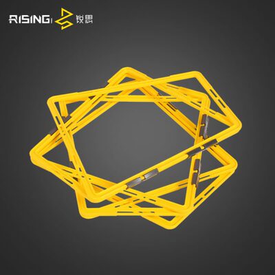 梯形敏捷圈幼儿园感统训练圈体能圈环跳跳圈运动圈环足球训练器材