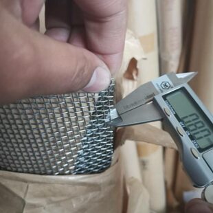 编mm5m网花丝网1不锈钢锰钢制轧孔m孔8mm丝不锈钢丝网滤网黑钢网