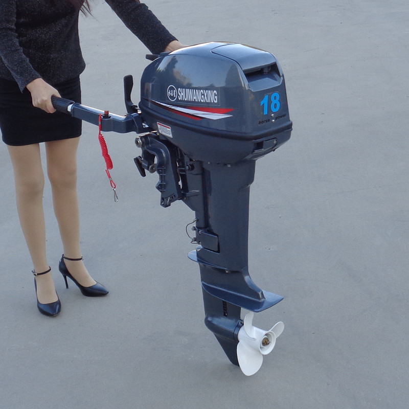 现货供应18P船外机 冲锋舟快艇橡皮船挂桨机船挂机