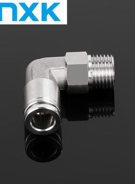 不锈钢12快速接头插000螺纹弯头/-/-1/32-/610接头-PL30气管40448