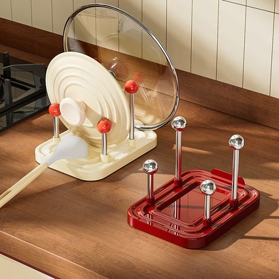 台面锅盖架子置物架2025新款厨房E炒菜放勺子锅铲架坐式锅盖放置