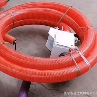 弹簧蛟龙软管抽料机家用220v手提式 自吸式 抽沙机运输机