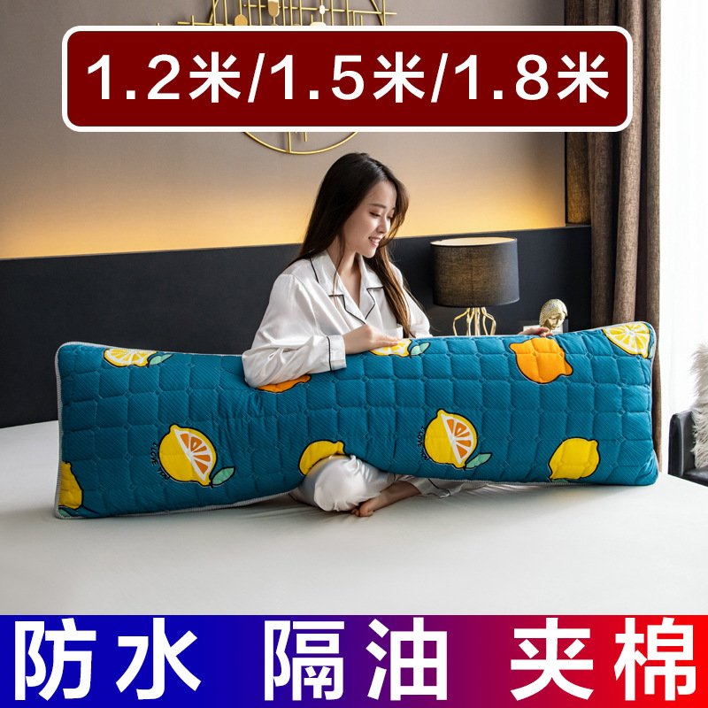 工厂 长枕套防水防头油加长枕芯套1.2米1.5米1.8米枕头套