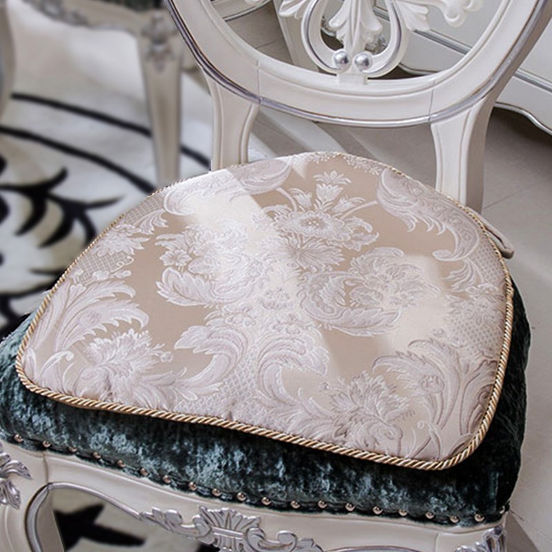 欧式餐椅垫椅垫坐垫子q四季防滑简约布艺餐桌椅子垫子凳子座垫