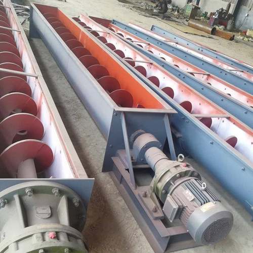 LS400型螺旋输送机有轴无轴螺旋输送机煤灰石子绞龙输送机