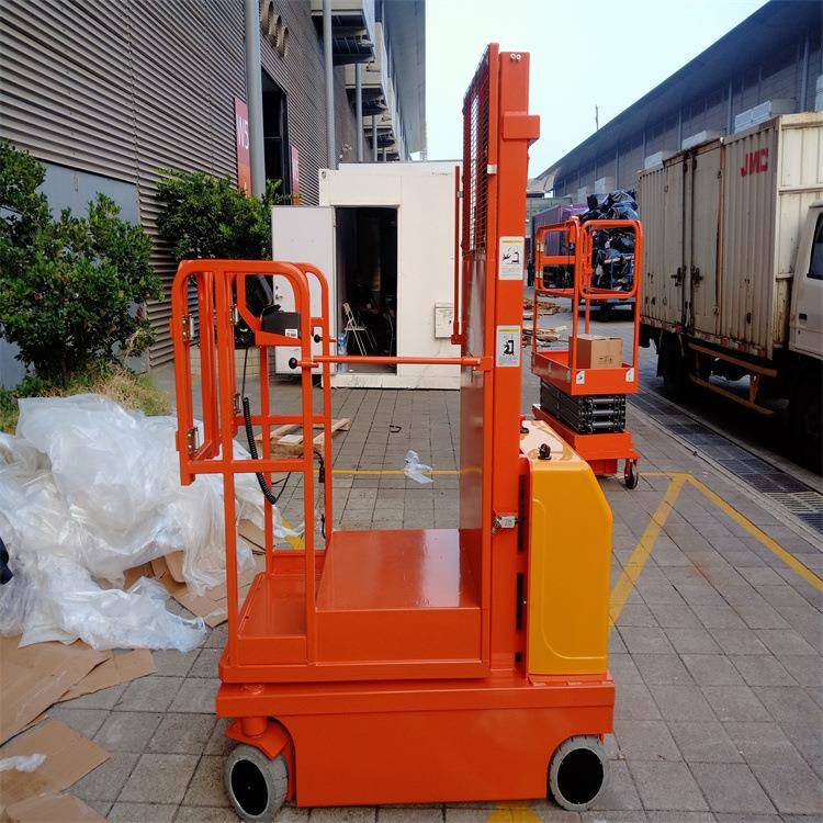 全电动高空取料机全自动取货车移动式全电动高位拣选车