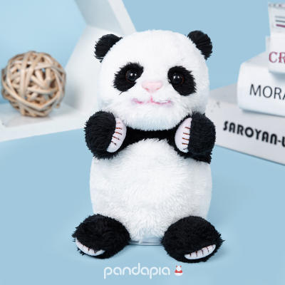 pandapia熊猫文创《会说话的熊猫》准确模仿声音对话录音电动玩具
