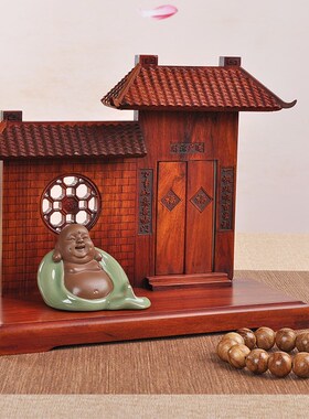 红木雕工艺品摆件底座玉器展示架开业乔迁新居礼品家居客厅装饰品