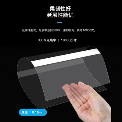 XCR3D 光固化3d打印机配件 FEP离型膜LCD专用UV高透明率通用定制