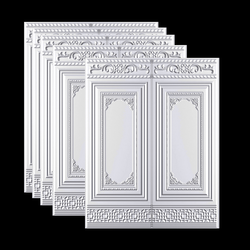 墙裙墙围子腰线墙纸自粘防水贴纸客厅卧室装饰墙壁纸3D立体墙贴画