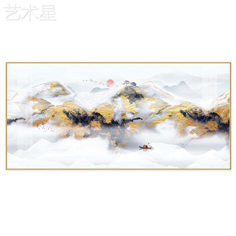 入户玄关装饰KT031画现代过走廊道招财挂风水画发财鹿壁晶瓷客厅