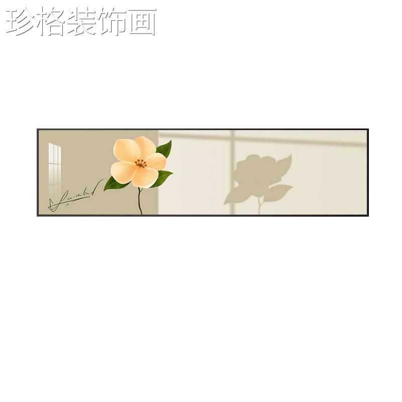 北欧ins奶油风卧室床头装画饰 画挂花20221016卉房间画背 画客厅