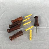 七韵乌木 挂钩专用挂钩 配件古琴红木古琴 加长不锈钢古琴古琴