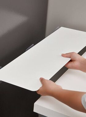 窄缝免打孔墙上延长板厨房板夹桌面收纳架延伸缝置物架台面挡板板