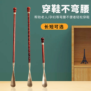 扒非纯铜穿鞋 拔子长柄懒人鞋 神器家用鞋 拔Z鞋 溜 提鞋 抽鞋 器超长鞋