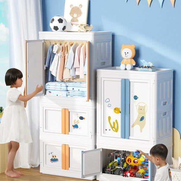 儿童衣柜家用卧室简易组装塑料衣橱婴儿衣物收纳柜宝宝衣柜储物柜,收纳整理,衣物收纳柜/简易衣橱,淘宝优惠券,粉丝福利购,淘宝优惠卷