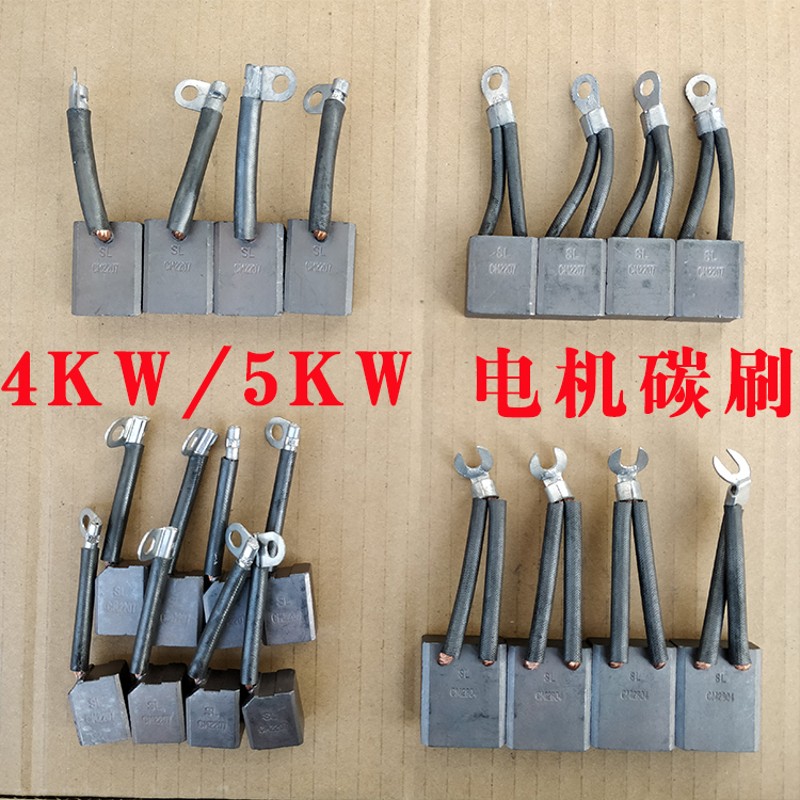 道爵雷丁雷军御捷唐骏时风s电动汽车轿车碳刷4KW5KW直流电机碳刷