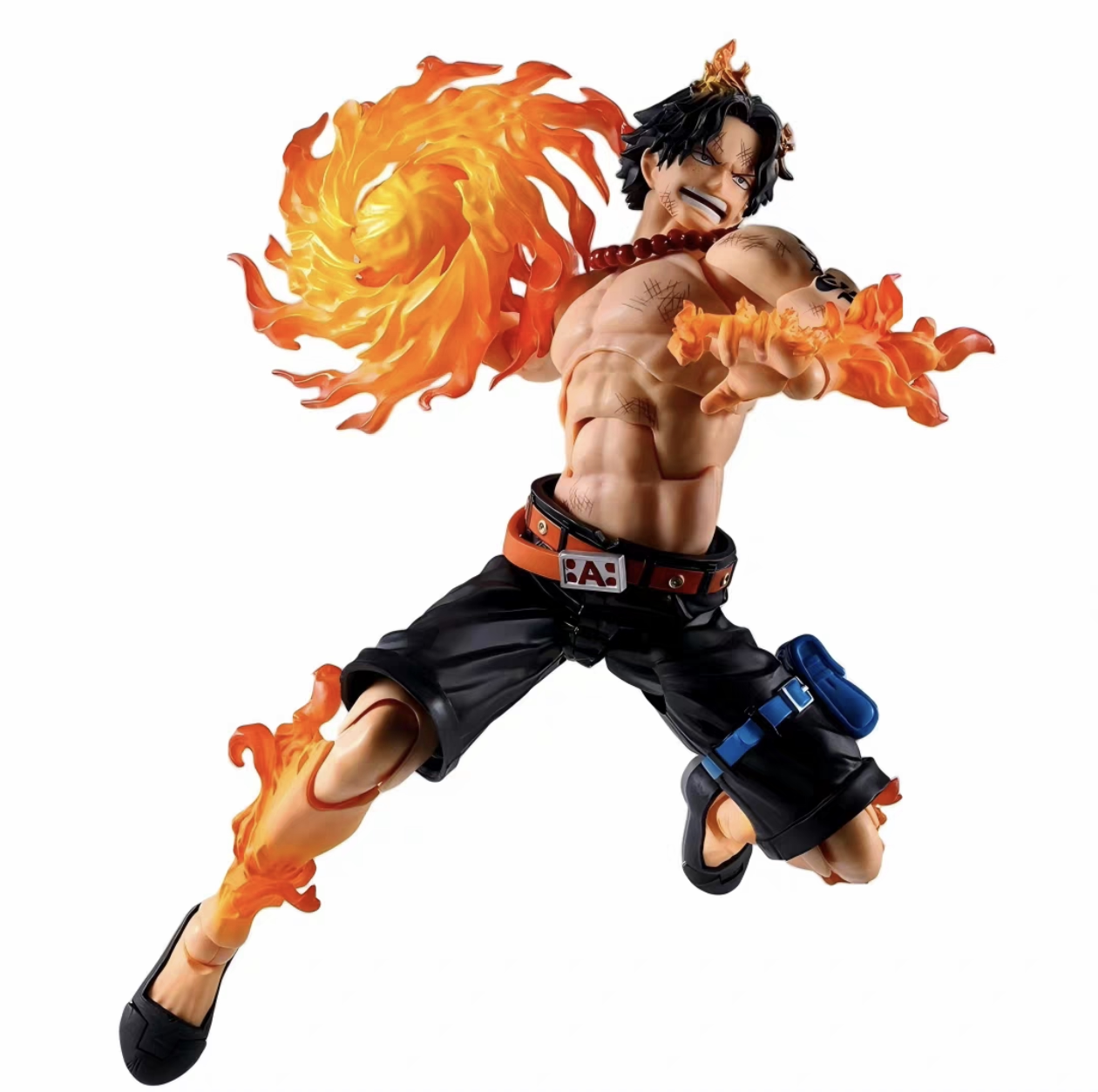 万代 SHF 海贼王 火拳艾斯 顶上战争 可动人偶