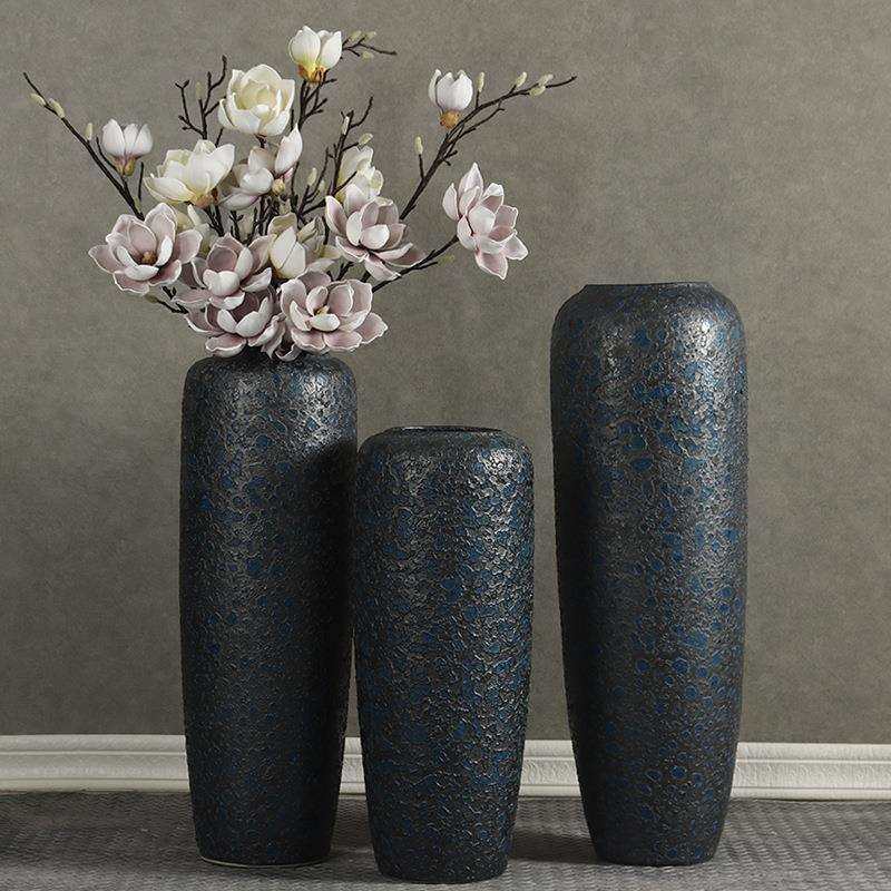 景德镇陶瓷落地大花瓶田园风民宿装饰品复古插花摆件中式仿古陶罐,金属材料及制品,金属结构件,淘宝优惠券,粉丝福利购,淘宝优惠卷