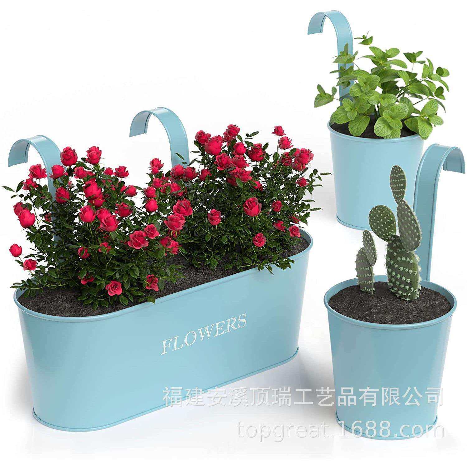 创意设计家居阳台挂篮花店工作室花盆庭院装饰花篮