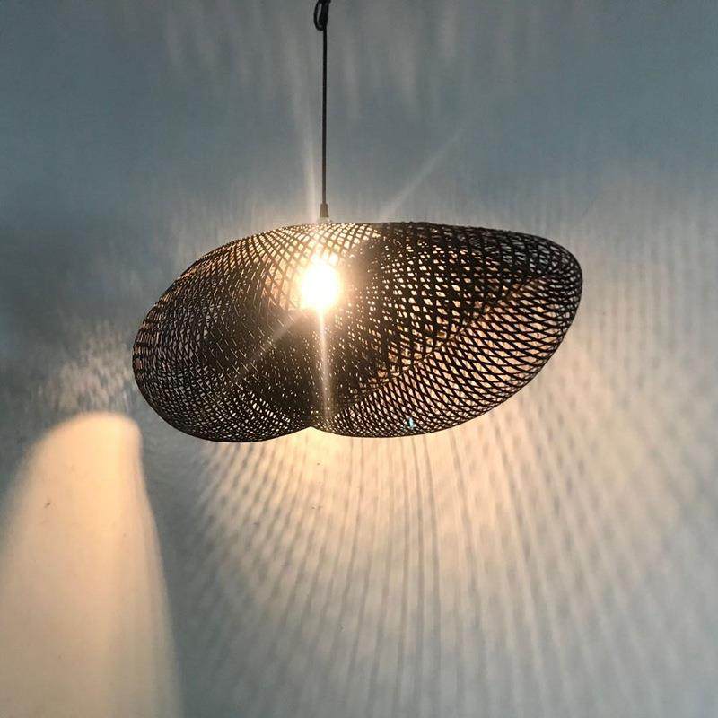 中式民宿咖啡厅酒店茶室禅意灯笼吊灯竹藤吊灯复古竹艺编织吊灯,金属材料及制品,金属结构件,淘宝优惠券,粉丝福利购,淘宝优惠卷