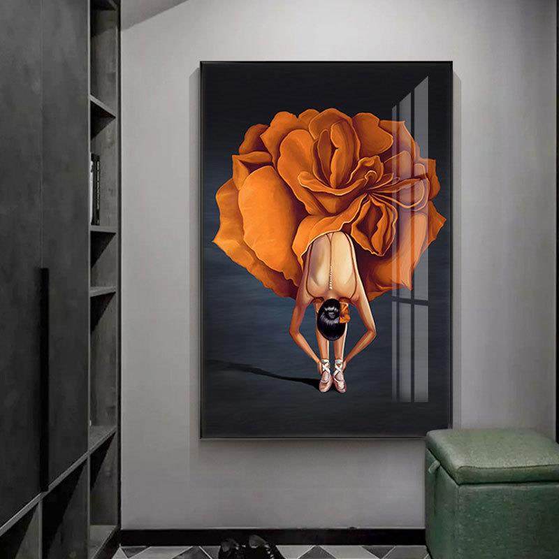 玄关人物后现代装饰画大气小众艺术餐厅壁画北欧轻奢软装客厅挂画,金属材料及制品,金属结构件,淘宝优惠券,粉丝福利购,淘宝优惠卷